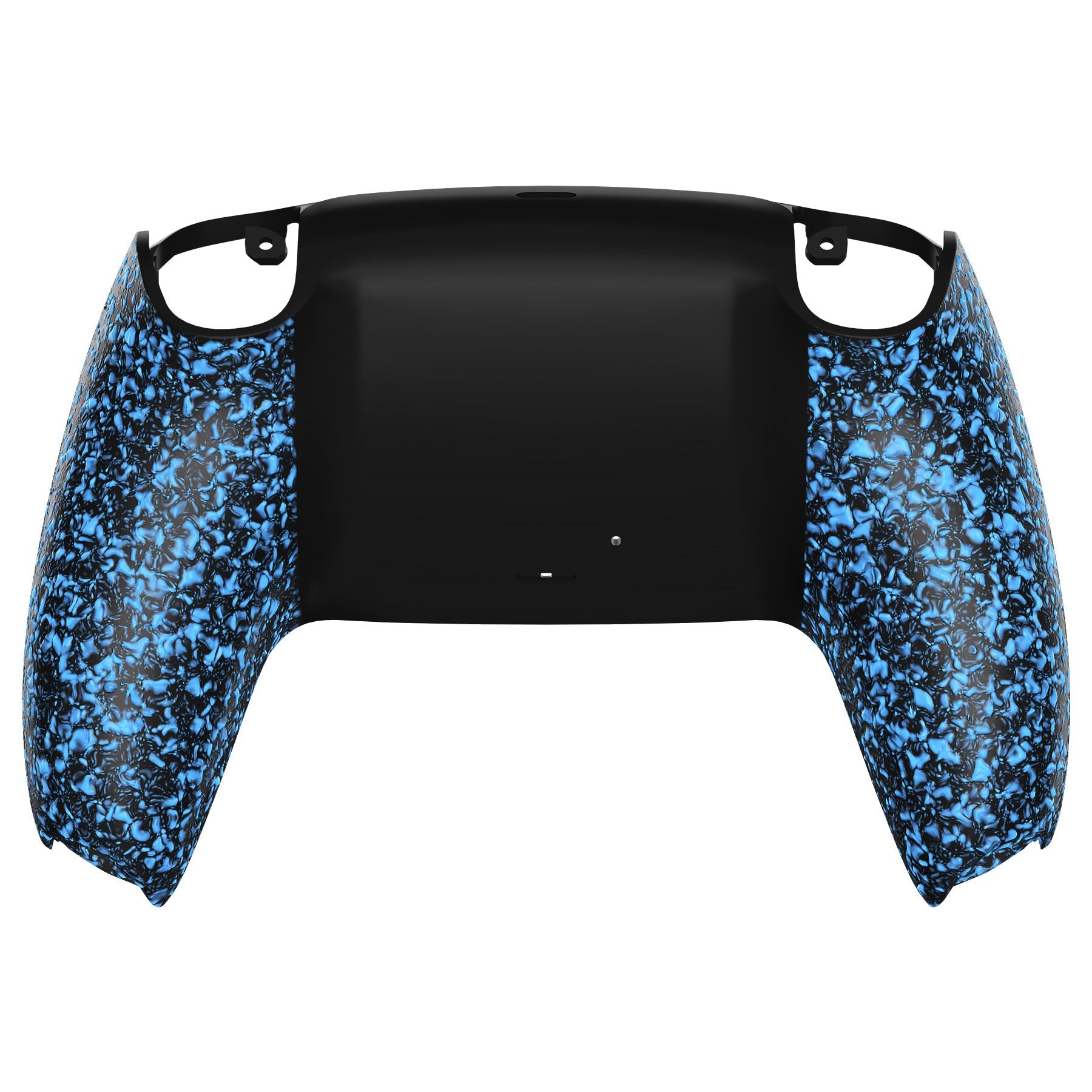eXtremeRate Replacement Back Housing Bottom Shell Compatible with PS5 Controller BDM-010/020/030/040/050 - Textured Blue eXtremeRate