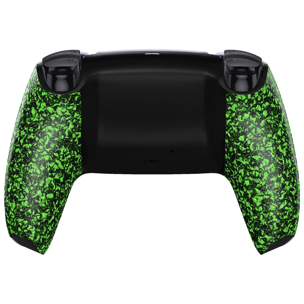 eXtremeRate Replacement Back Housing Bottom Shell Compatible with PS5 Controller BDM-010/020/030/040/050 - Textured Green eXtremeRate