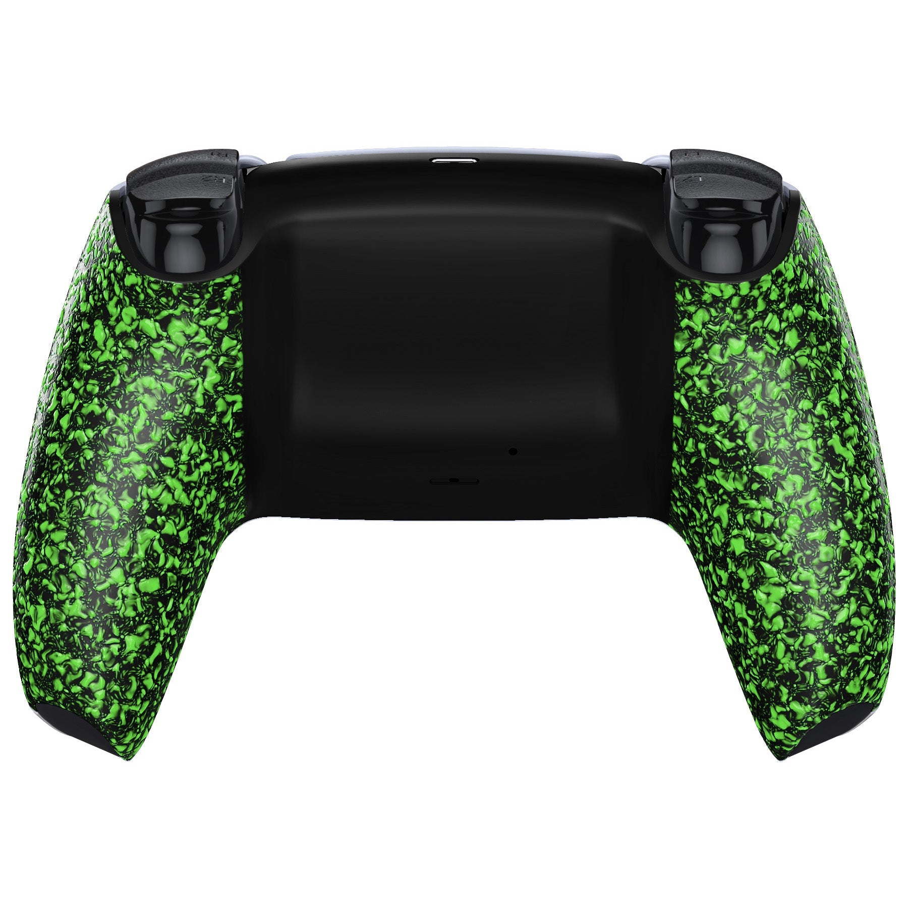 eXtremeRate Replacement Back Housing Bottom Shell Compatible with PS5 Controller BDM-010/020/030/040/050 - Textured Green eXtremeRate