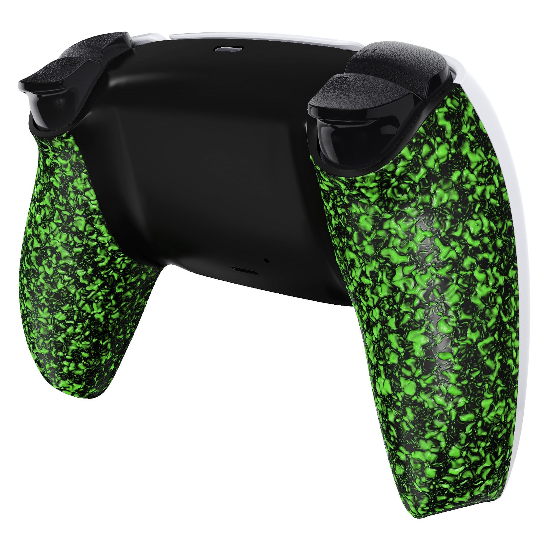 eXtremeRate Replacement Back Housing Bottom Shell Compatible with PS5 Controller BDM-010/020/030/040/050 - Textured Green eXtremeRate