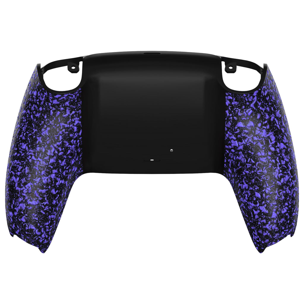 eXtremeRate Replacement Back Housing Bottom Shell Compatible with PS5 Controller BDM-010/020/030/040/050 - Textured Purple eXtremeRate