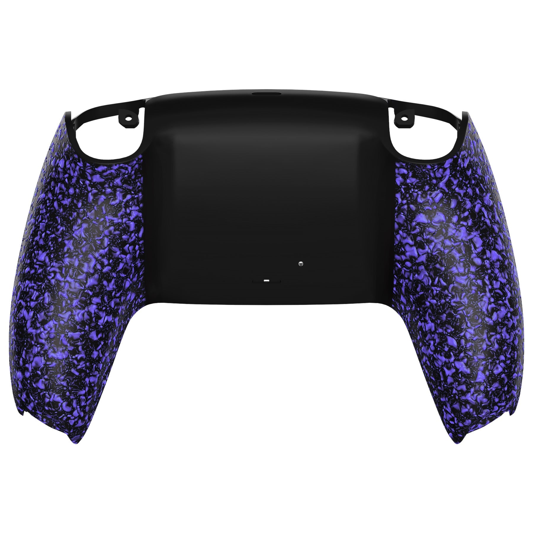 eXtremeRate Replacement Back Housing Bottom Shell Compatible with PS5 Controller BDM-010/020/030/040/050 - Textured Purple eXtremeRate