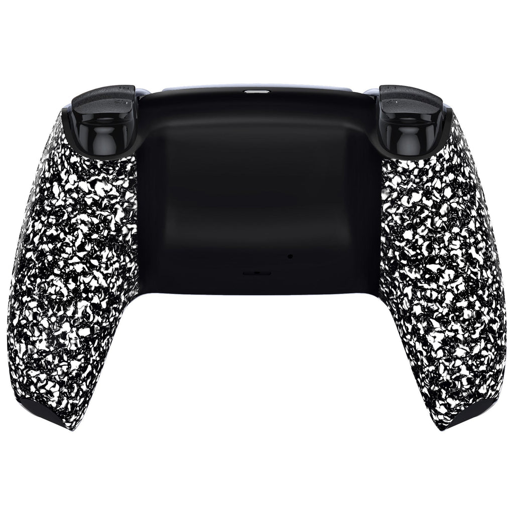 eXtremeRate Replacement Back Housing Bottom Shell Compatible with PS5 Controller BDM-010/020/030/040/050 - Textured White eXtremeRate