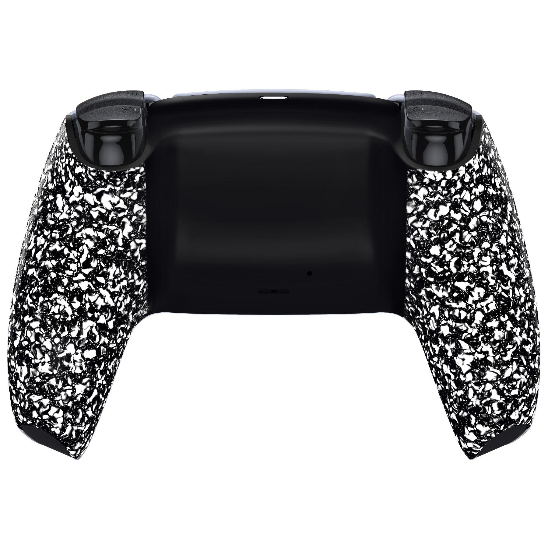eXtremeRate Replacement Back Housing Bottom Shell Compatible with PS5 Controller BDM-010/020/030/040/050 - Textured White eXtremeRate