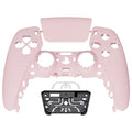 eXtremeRate Replacement Front Housing Shell with Touchpad Compatible with PS5 Controller BDM-010/020/030/040/050/060 - Cherry Blossoms Pink eXtremeRate