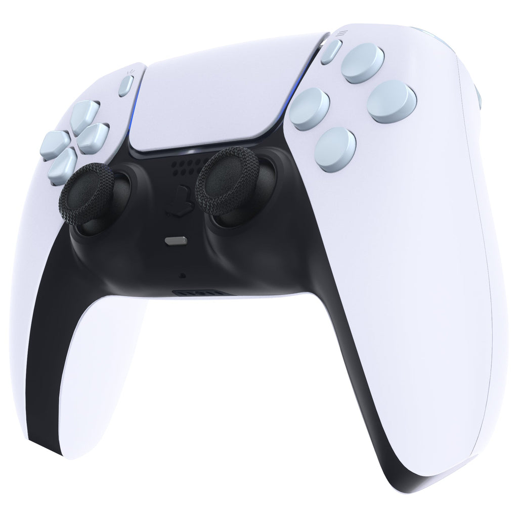 eXtremeRate Replacement Full Set Buttons Compatible with PS5 Controller BDM-030/040/050/060 - Celadon Green eXtremeRate