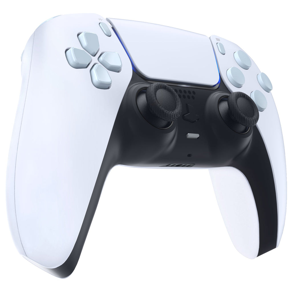 eXtremeRate Replacement Full Set Buttons Compatible with PS5 Controller BDM-030/040/050/060 - Celadon Green eXtremeRate