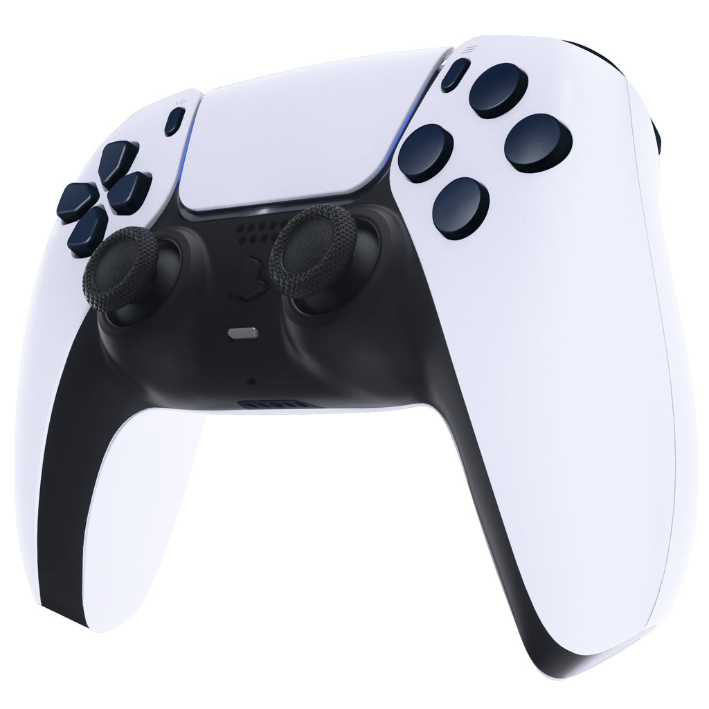 eXtremeRate Replacement Full Set Buttons Compatible with PS5 Controller BDM-010/020 - Midnight Blue eXtremeRate