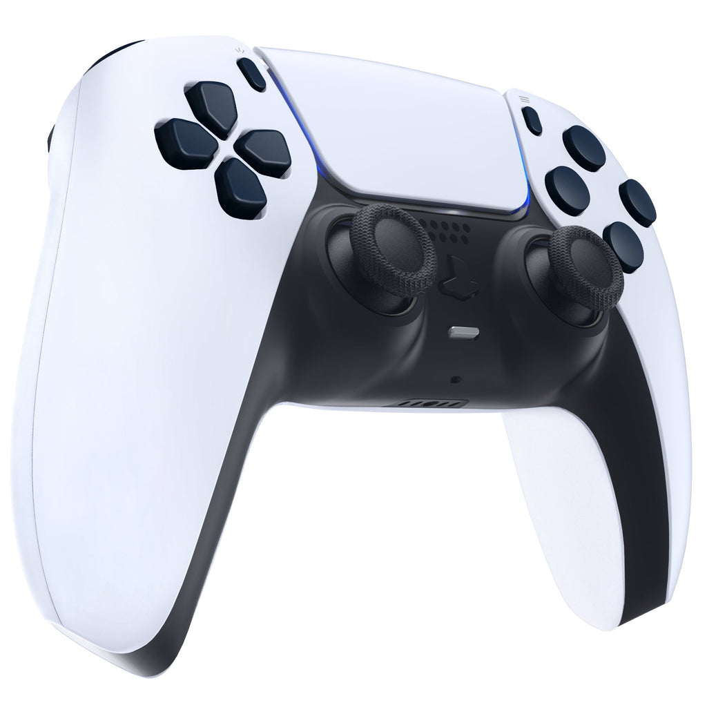 eXtremeRate Replacement Full Set Buttons Compatible with PS5 Controller BDM-010/020 - Midnight Blue eXtremeRate