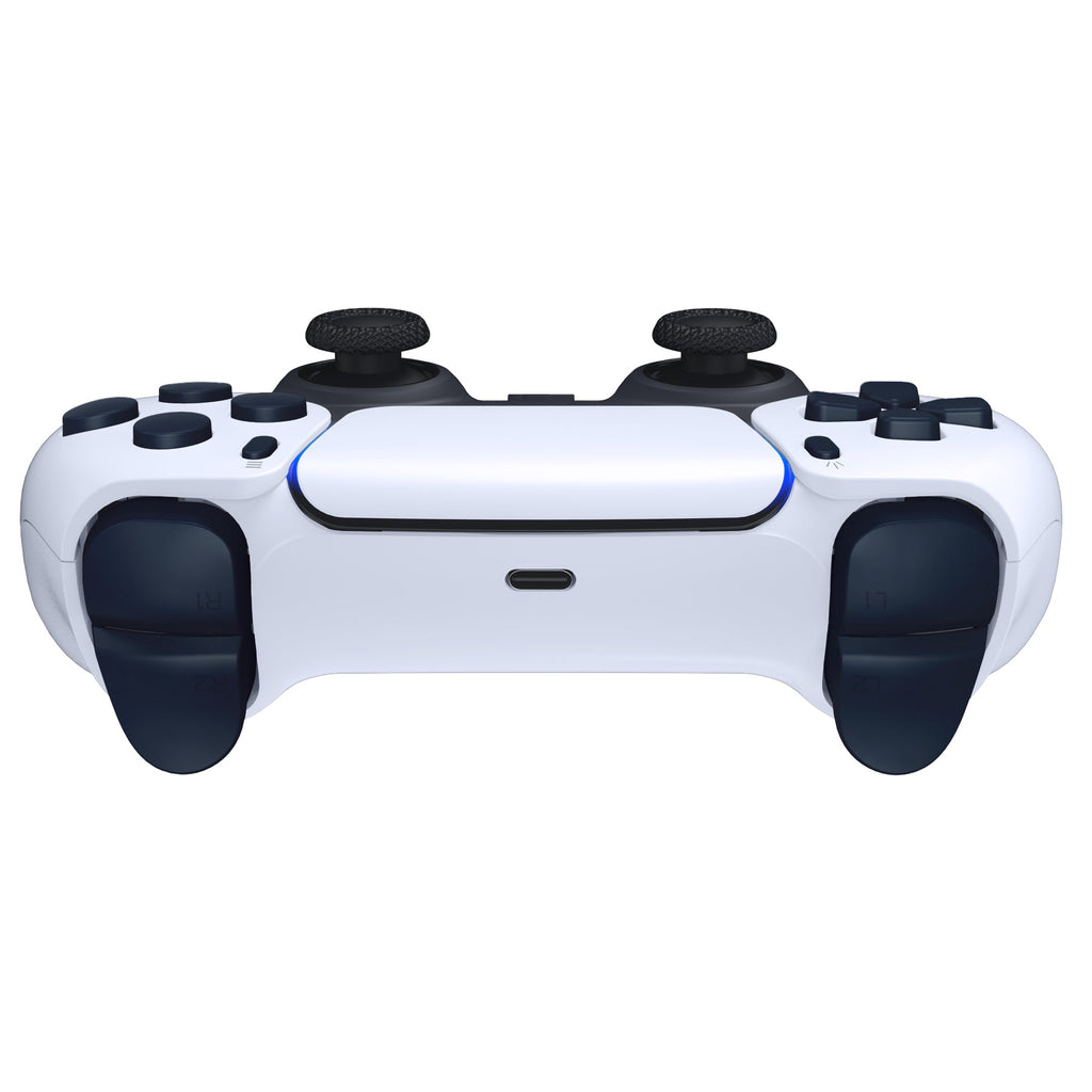 eXtremeRate Replacement Full Set Buttons Compatible with PS5 Controller BDM-010/020 - Midnight Blue eXtremeRate